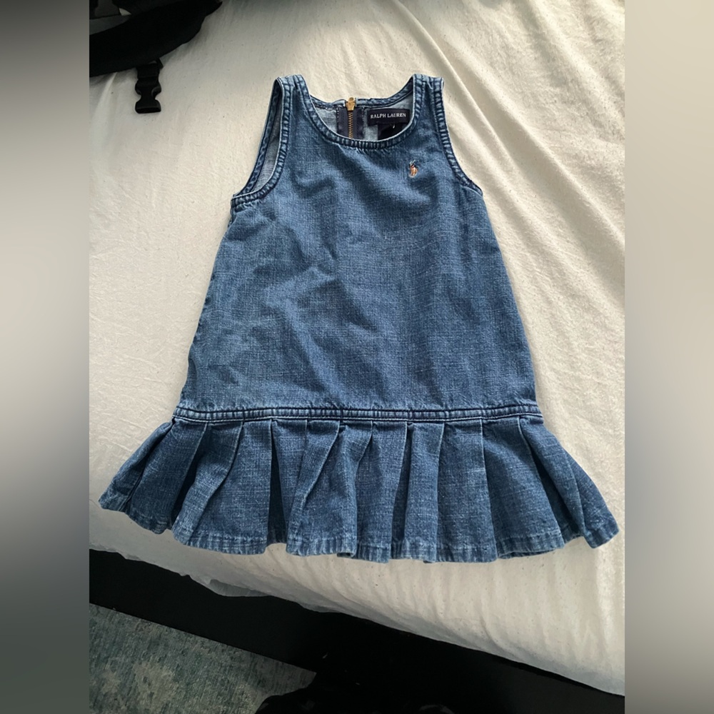 Toddler Ralph Lauren’s denim dress size 18months